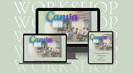 Canva workshop - Skab præsentationer i Canva hos Dolphin Consult og Heidi Bille