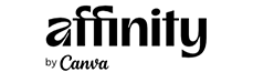 Afifinity-logo Affinity logo. Nyt i november 2025