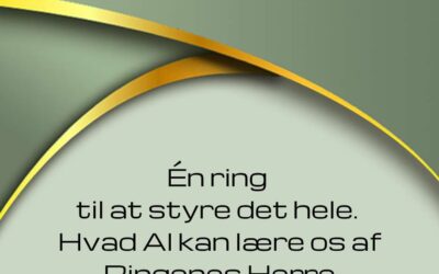 AI-parallel til Lord of the Rings inskription