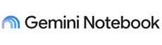 Gemini Notebook logo. Tidligere NotebookLM