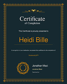 Gemini Notebook Certifikat