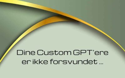 Fra Custom GPT til Skills